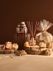 Pumpkin Spice Orange Jar Candle - Image 3 of 4