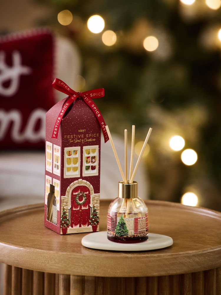 Festive Spice Red 40ml Reed Diffusers - Image 1 of 3 Festive Spice Red 40ml Reed Diffusers - Image 1 of 3