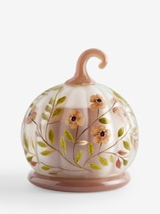 Pumpkin Spice Orange Decorative Candle - Image 3 of 3