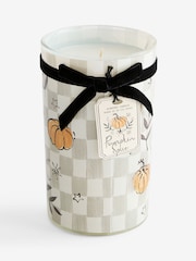 Pumpkin Spice Halloween Ghost Pillar Candle - Image 6 of 6