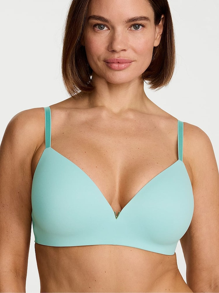 Victoria's Secret Canal Blue Non Wired Push Up Bra - Image 1 of 2