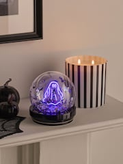 Pumpkin Spice Halloween Ghost 1 Wick Light Up Candle - Image 1 of 7