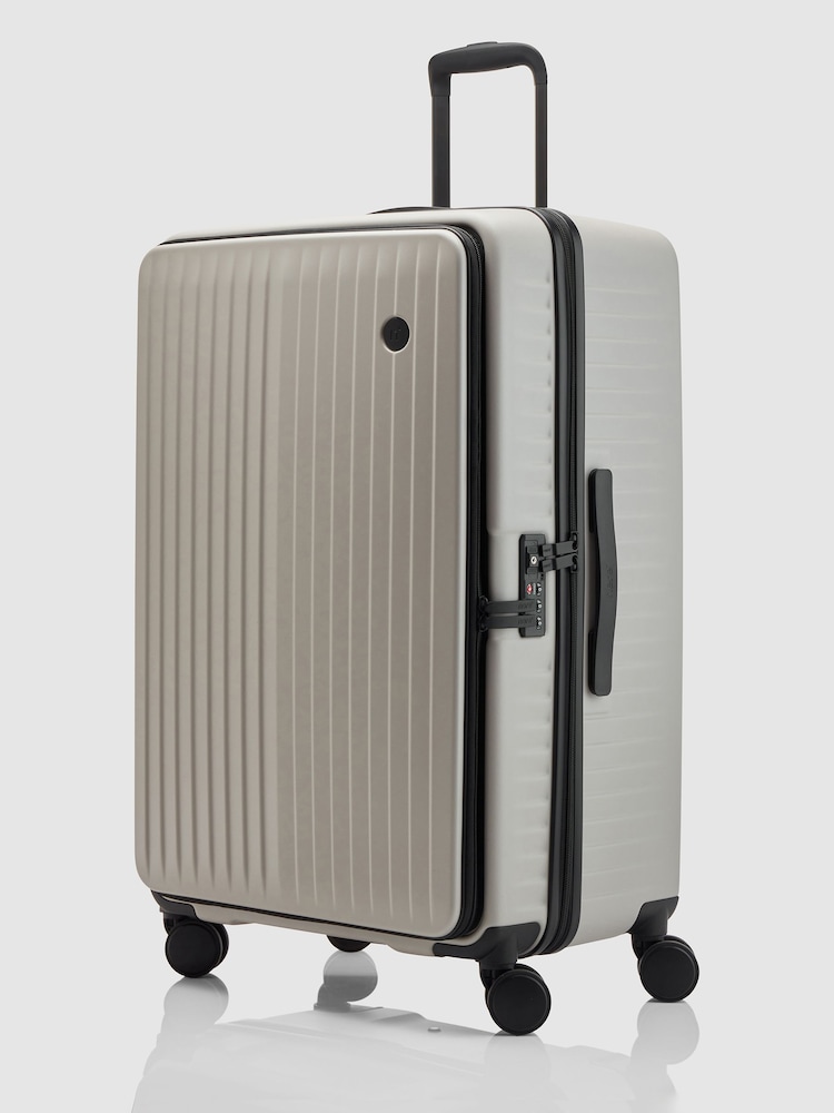 Nere Cream Venture Dual Open Luggage - Image 2 of 8