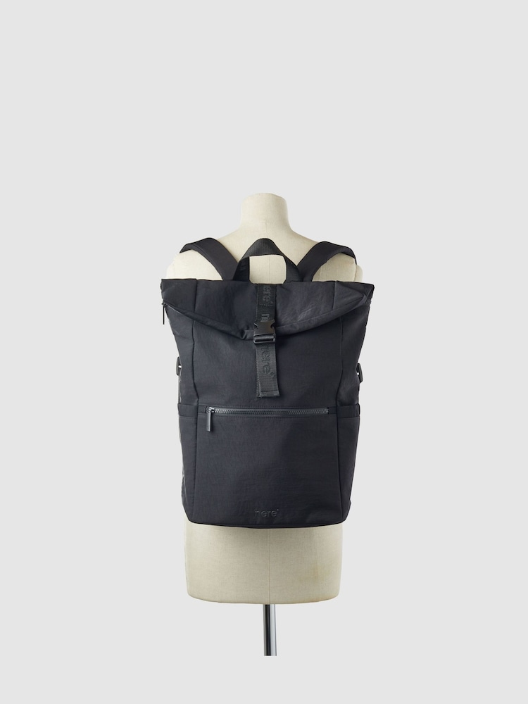 Nere Black Bondi Nylon Everyday Top Backpack - Image 4 of 4