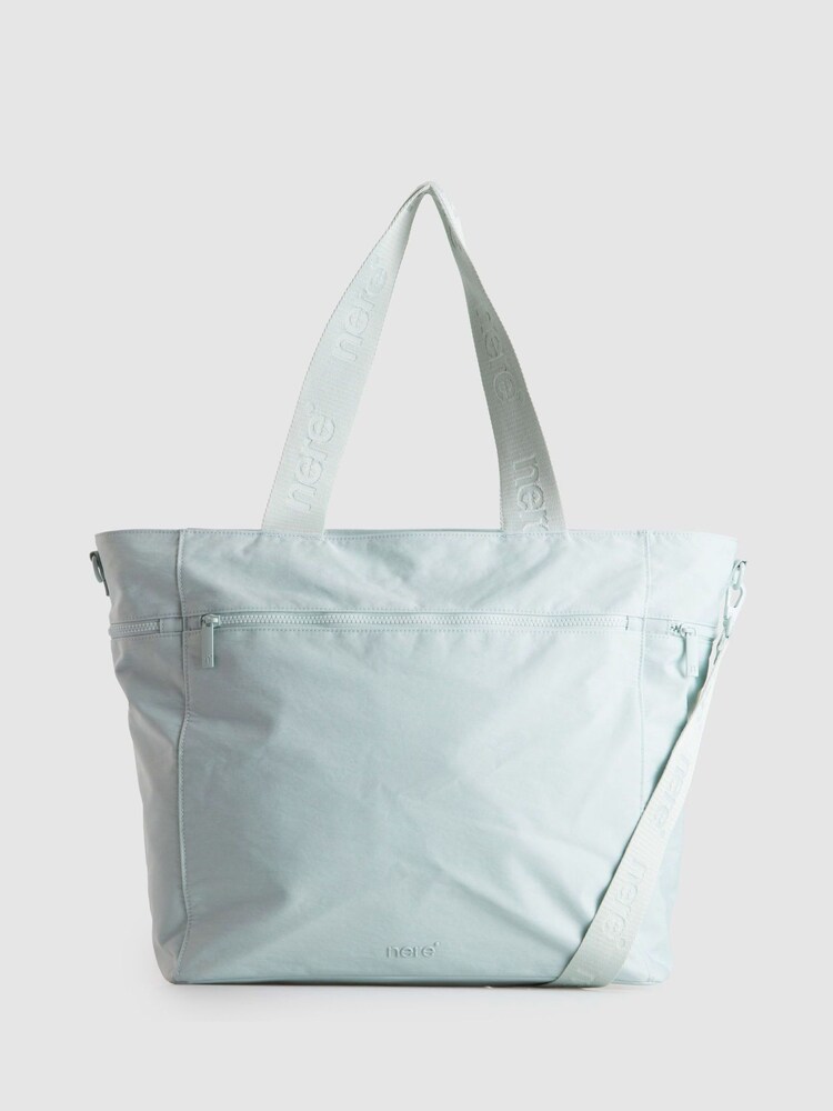 Nere Green Bondi Nylon Large Tote Bag - Image 1 of 3