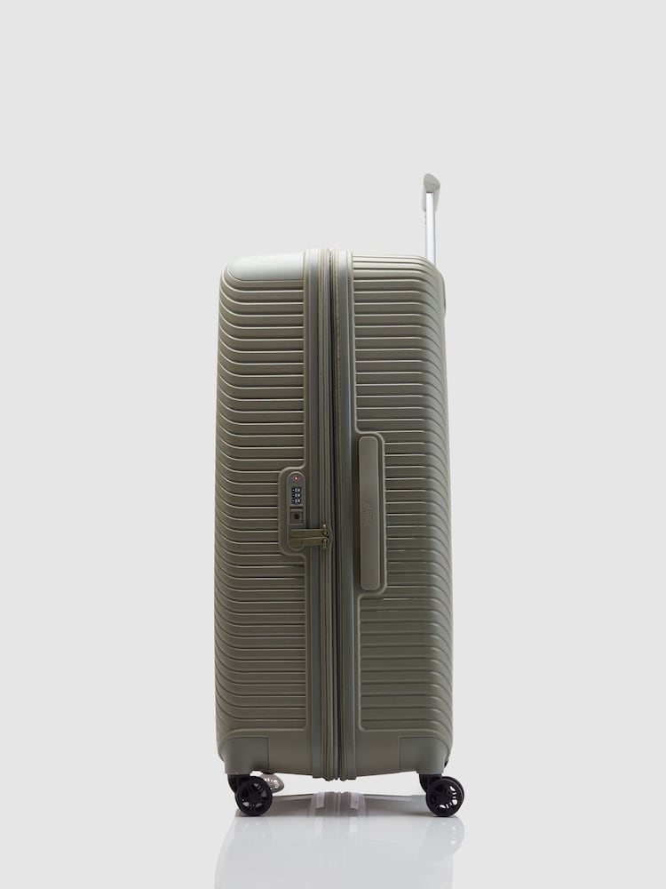 Nere Green Bondi Large EXP Spin Luggage - Image 2 of 7 Nere Green Bondi Large EXP Spin Luggage - Image 2 of 7