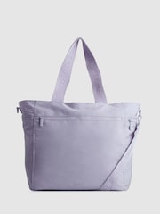Nere Purple Bondi Nylon Large Tote Bag - Image 1 of 4