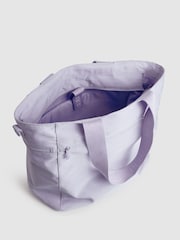 Nere Purple Bondi Nylon Large Tote Bag - Image 3 of 4