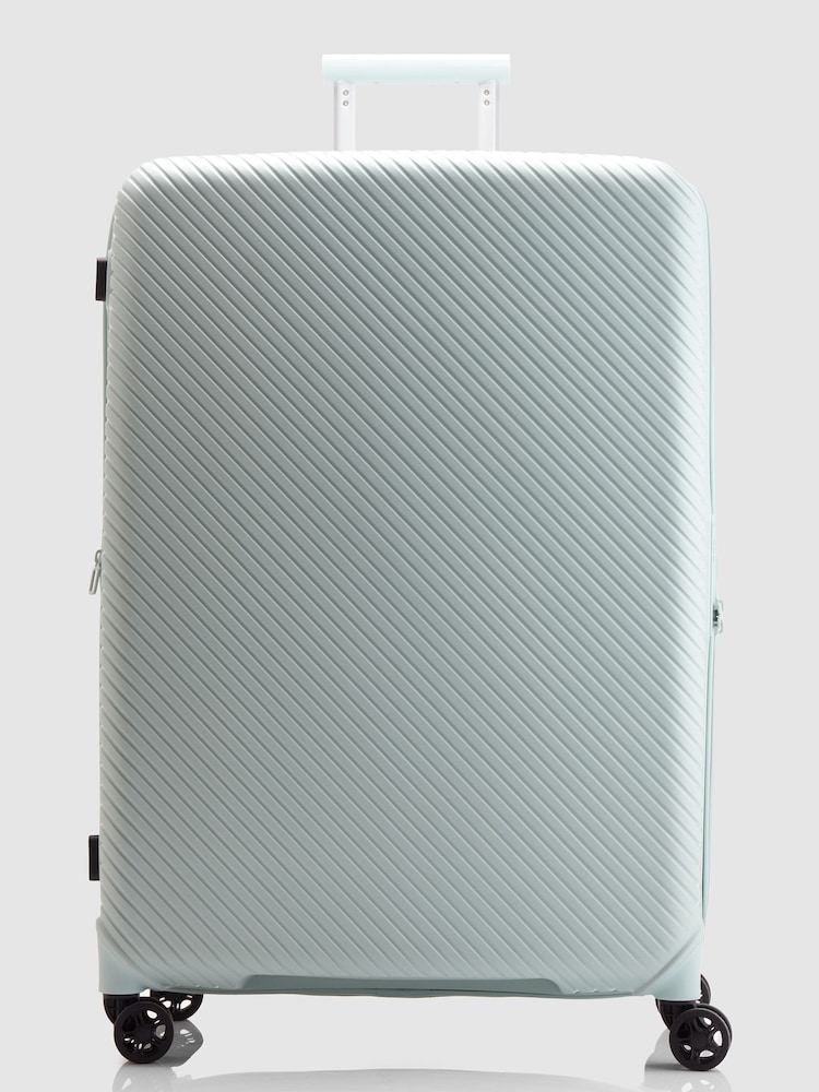 Nere Green Bondi Large Exp Spinner Luggage - Image 1 of 8 Nere Green Bondi Large Exp Spinner Luggage - Image 1 of 8