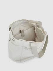Nere White Bondi Nylon Large Tote Bag - Image 4 of 4