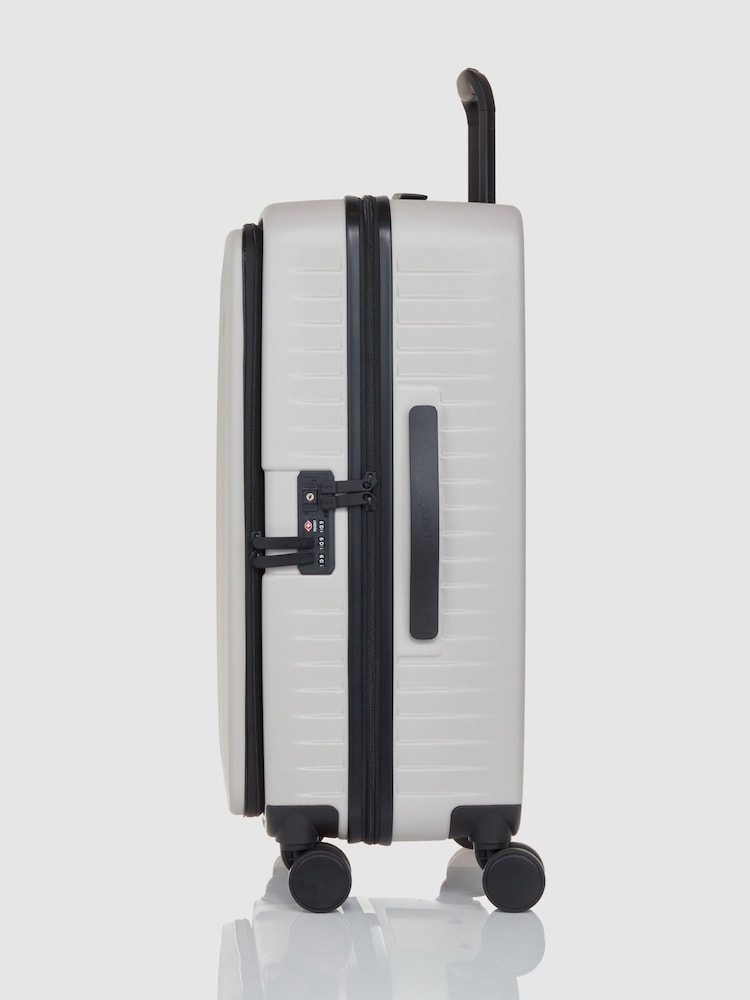 Nere Cream Venture Dual Open Luggage - Image 2 of 8 Nere Cream Venture Dual Open Luggage - Image 2 of 8
