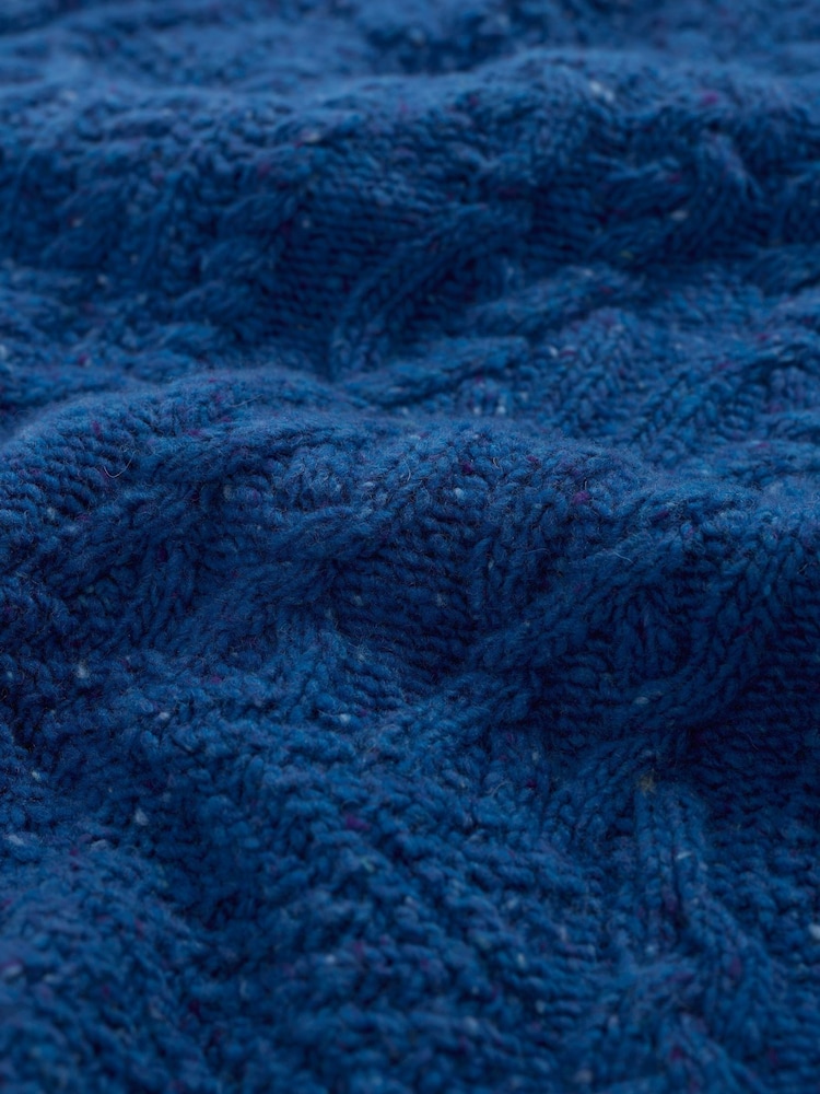 Seasalt Cornwall Blue Handweaver Snood - Image 4 of 4