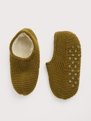 Grün - Seasalt Cornwall Quiet Room Slipper Socks - Bild 2 von 2