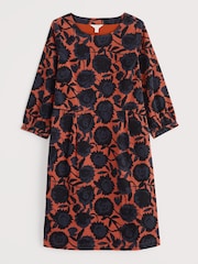 Seasalt Cornwall Orange Herb Garden Dress - Image 4 of 5