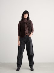 Seasalt Cornwall Black Landing Roll Neck Top - Image 3 of 5