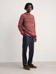 Seasalt Cornwall Red Halyard Jumper - Image 3 of 5