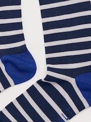 Seasalt Cornwall Blue Sailor Socks - Image 2 of 2