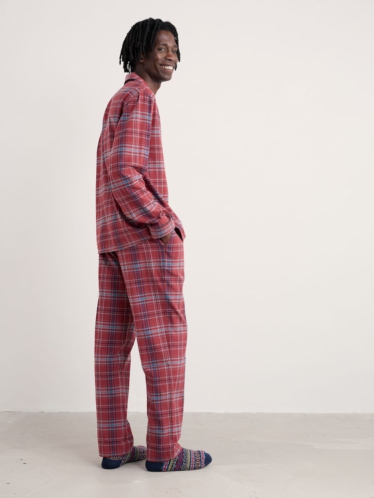 Seasalt Cornwall Red Netter Pyjamas Set - Image 2 of 5