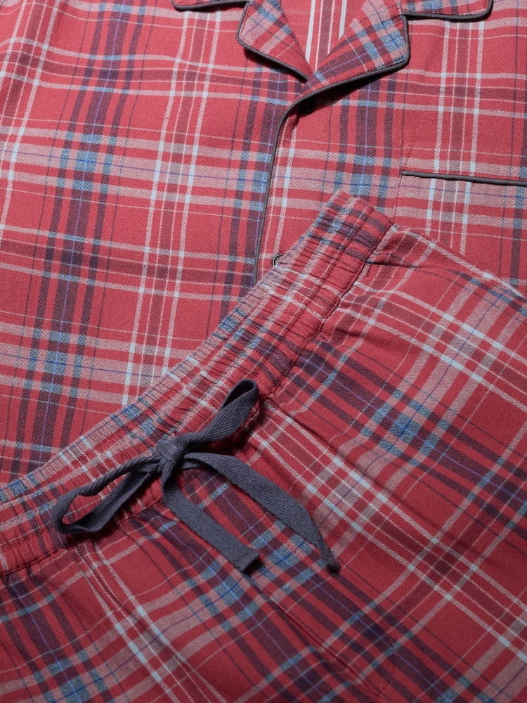 Seasalt Cornwall Red Netter Pyjamas Set - Image 5 of 5