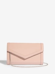 Lipsy Nude Envelope Clutch Bag - Image 3 of 6
