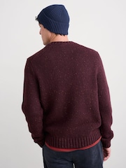 Seasalt Cornwall Purple Mens Bizen Jumper - Image 3 of 5