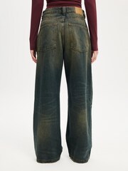 Cotton On Blue Low Super Baggy Jeans - Image 4 of 6