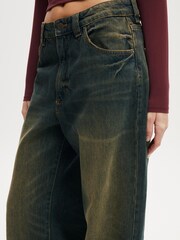 Cotton On Blue Low Super Baggy Jeans - Image 5 of 6