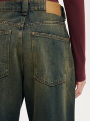 Cotton On Blue Low Super Baggy Jeans - Image 6 of 6
