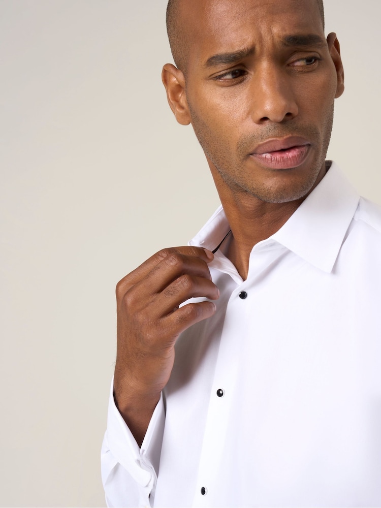 Buy Skopes White Slim Luxury Formal Tailored Fit Dress Shirt from Next USA