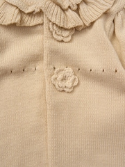Rock-A-Bye Baby Boutique Baby Knit White Cardigan and Leggings Set - Image 5 of 5