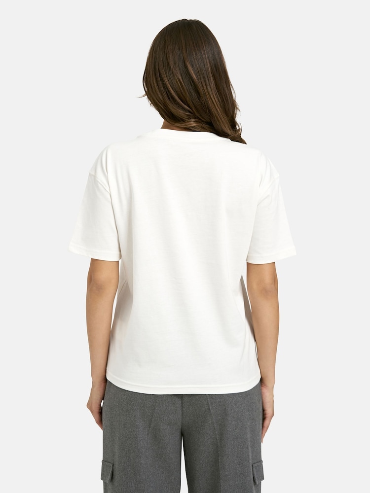 Smith & Soul Cream Slogan T-Shirt - Image 2 of 4 Smith & Soul Cream Slogan T-Shirt - Image 2 of 4
