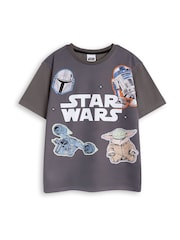 Vanilla Underground Star Wars Character Short Sleeve Long Leg Pyjamas Set - Slika 2 iz 6