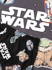 Vanilla Underground Star Wars Character Short Sleeve Long Leg Pyjamas Set - Slika 5 iz 6