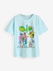 Vanilla Underground Blue Disney Bugs Life 100% Cotton Short Sleeve Long Leg Pyjamas Set - Image 3 of 9