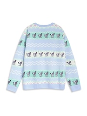 Vanilla Underground Blue Peanuts Snoopy Christmas Jumper - Image 2 of 6
