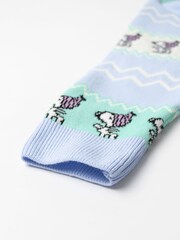 Vanilla Underground Blue Peanuts Snoopy Christmas Jumper - Image 7 of 7