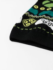Vanilla Underground Black Xbox Logo Christmas Jumper - Image 5 of 6