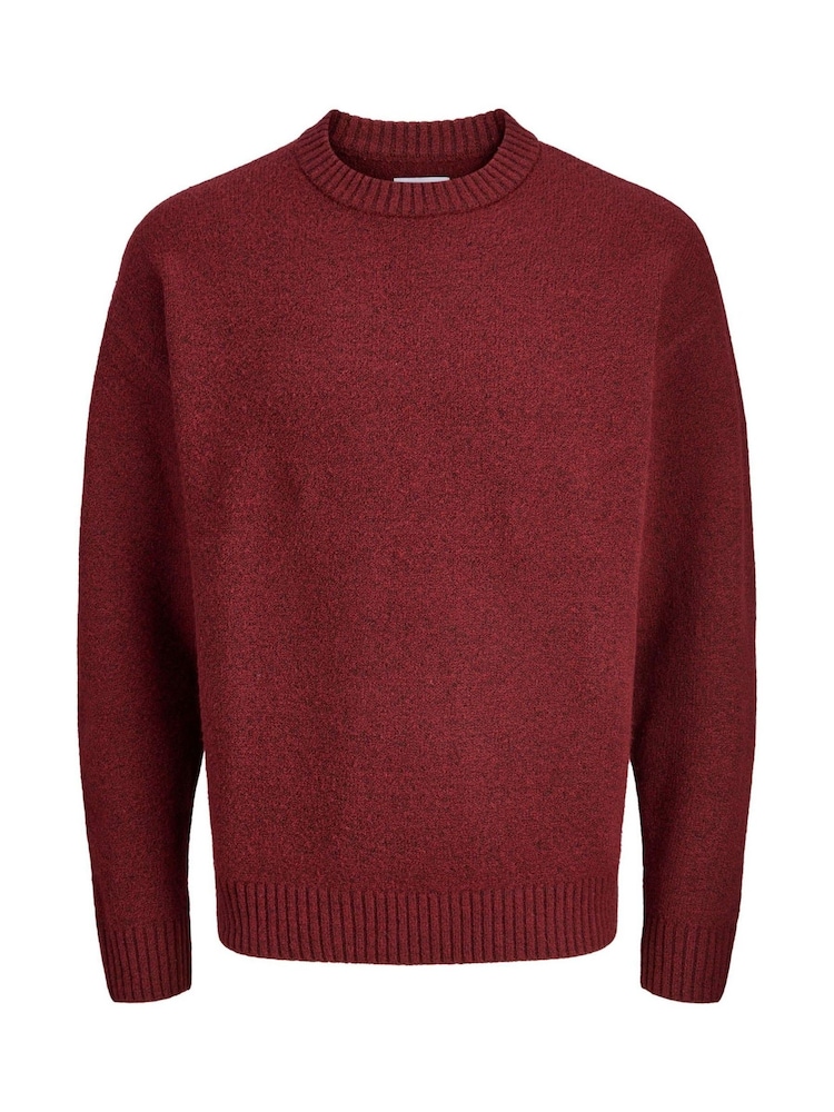 JACK & JONES Purple Long Sleeve Knitted Jumper - Image 1 of 1
