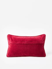 Oliver Bonas Pink Love Embroidered Cushion Cover 30x50cm - Image 5 of 5