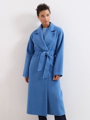 Phase Eight Blue Petite Darcy Coat - Image 1 of 7