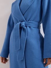 Phase Eight Blue Petite Darcy Coat - Image 6 of 7