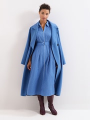 Phase Eight Blue Petite Darcy Coat - Image 7 of 7