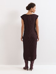 Phase Eight Textured Midi Dress - صورة 2 من 7