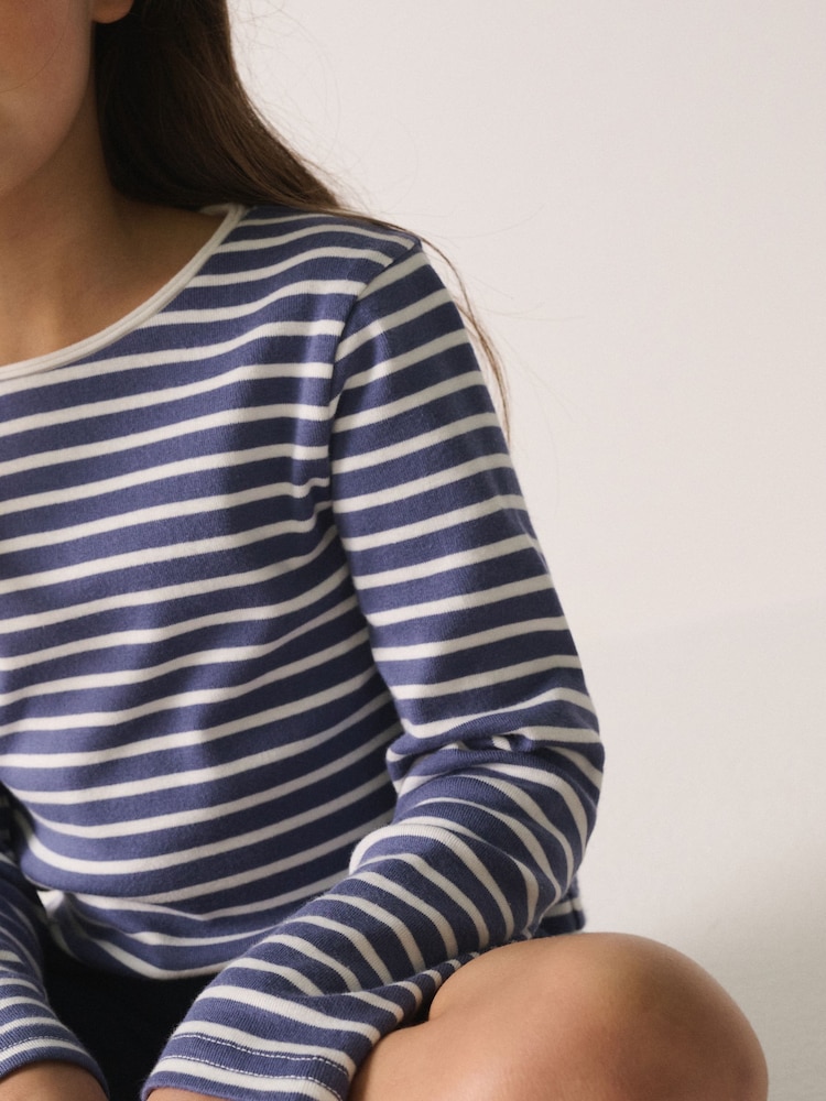 Superdry Navy Top & Short Set - Image 4 of 4 Superdry Navy Top & Short Set - Image 4 of 4