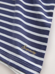 Superdry Navy Linen Co Ord Set - Image 7 of 9