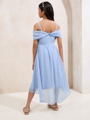 Lipsy Bow Bardot Occasion Dress (7-16yrs) - Bild 4 von 4