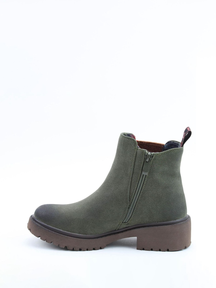 Heavenly Feet Pearce Ankle Blue Boots - Image 2 of 6