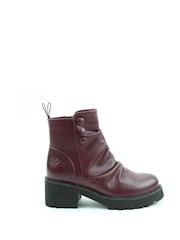 Heavenly Feet Purple Sultan Ankle Boots - Image 1 of 6