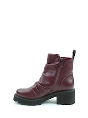 Heavenly Feet Purple Sultan Ankle Boots - Image 2 of 6