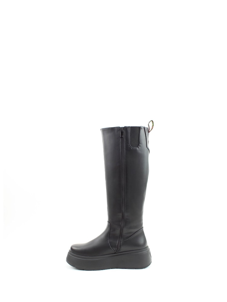 Heavenly Feet Verity Tall Black Boot - Image 2 of 6 Heavenly Feet Verity Tall Black Boot - Image 2 of 6